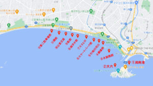 藤沢市のおすすめサーフポイント一覧