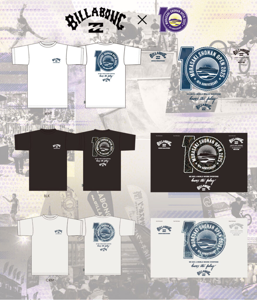 オフィシャルTシャツ(BILLABONG製)