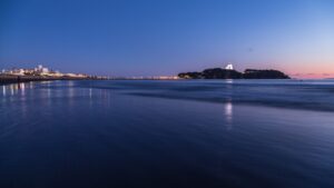 片瀬海岸_夜