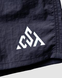 SCT Logo ナイロンハーフパンツ ブラック_2