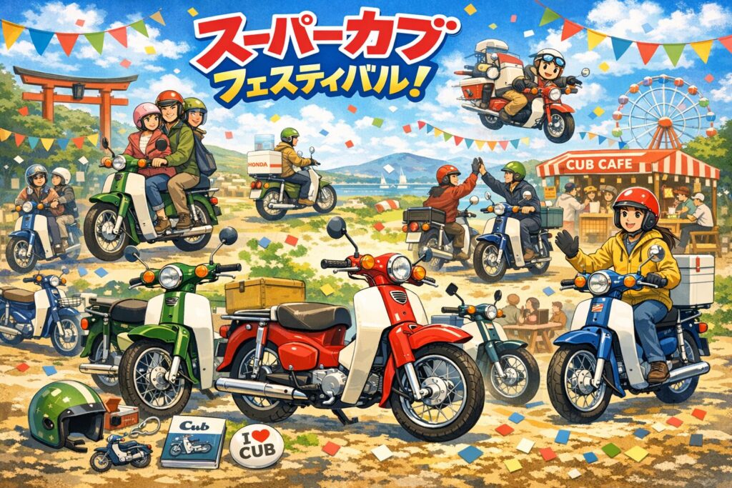 湘南_スーパーカブ