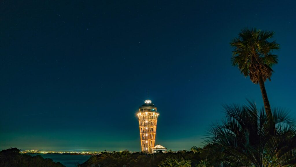江ノ島サムエルコッキング苑_夜